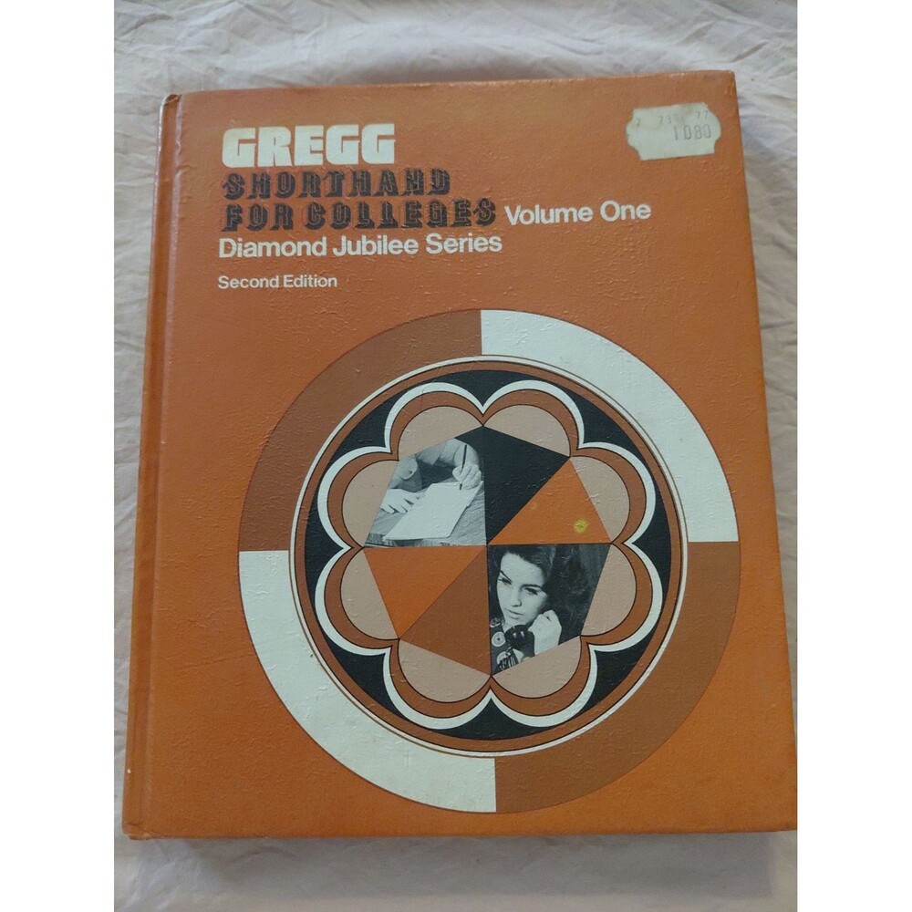 Vintage 70’s School Book On Shorthand + 1977 Paper Inside